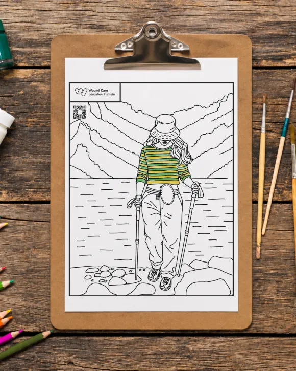 Ostomy Coloring Page